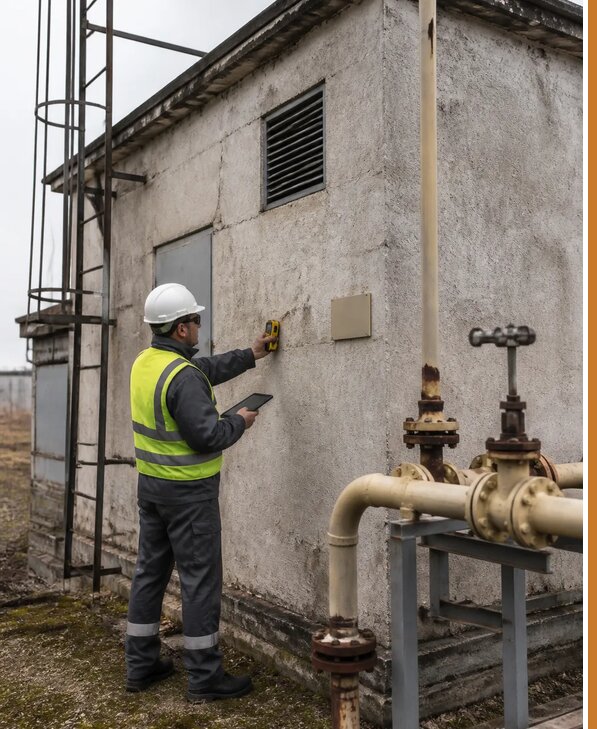 Экспертиза зданий газорегуляторных пунктов в Рославле