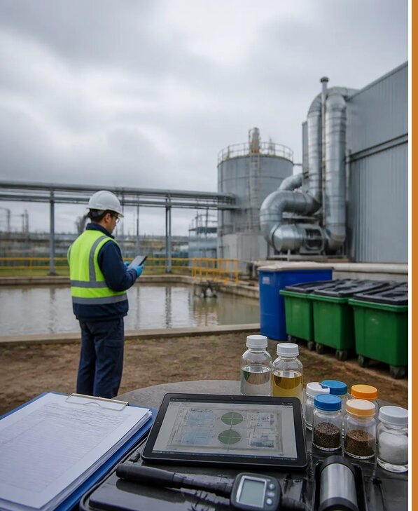 Разработка программы производственного экологического контроля в Рославле